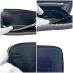 Loewe Zip Around Wallet Navy — view 3