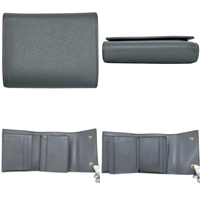Celine Trifold Wallet Gray — view 2