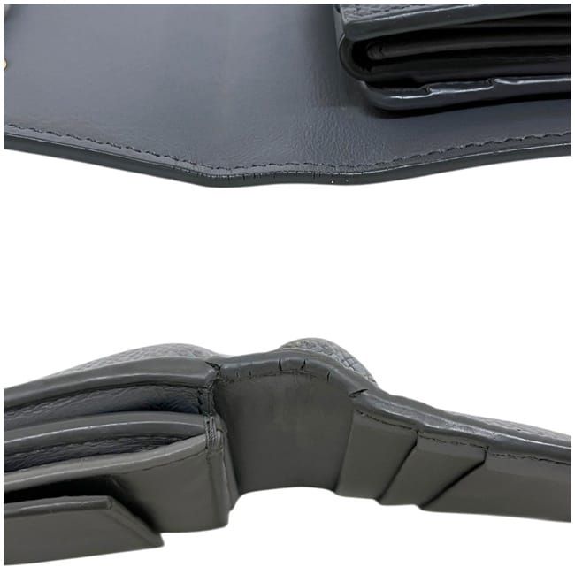 Celine Trifold Wallet Gray — view 8