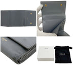 Celine Trifold Wallet Gray — view 9