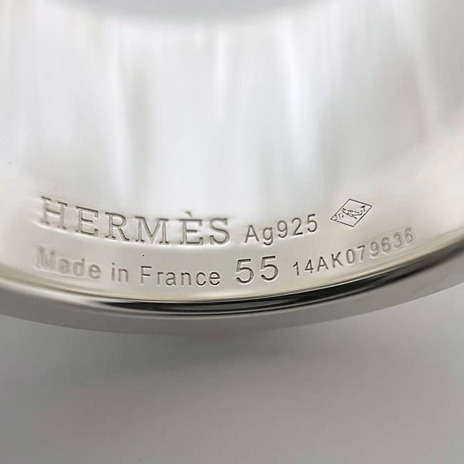 Hermes Ring Collier de Chien GM Silver — view 5