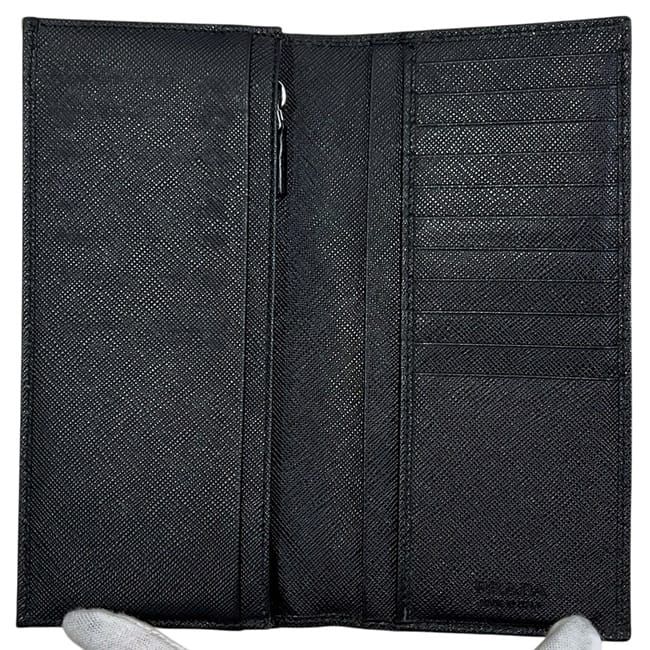 Prada Bifold Wallet Black Nero — view 3