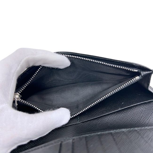 Prada Bifold Wallet Black Nero — view 5