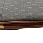 Saint Laurent Shoulder Bag Satchel Dark Brown — view 8