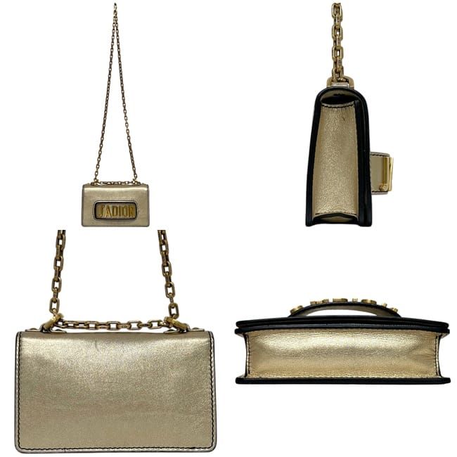 Dior Shoulder Bag Gold — view 2