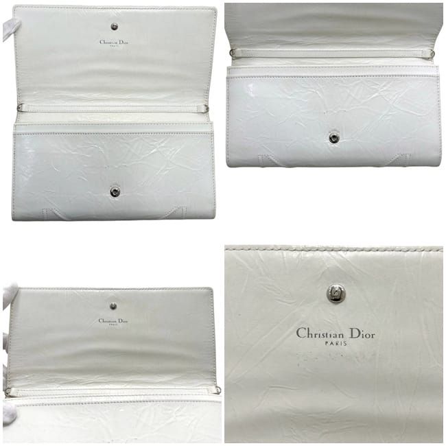 Dior Shoulder Wallet White Diorama — view 3