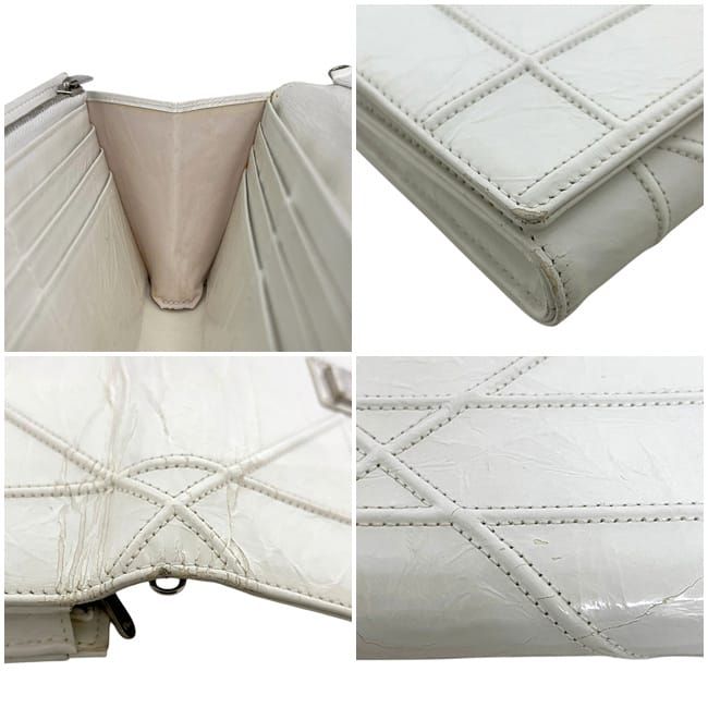 Dior Shoulder Wallet White Diorama — view 7