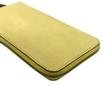 Hermes Zip Around Wallet Azap Silk in Yellow — view 8