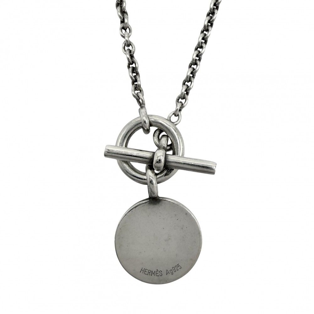 Hermes Necklace Series Amulet Exlibris Pendant — view 2