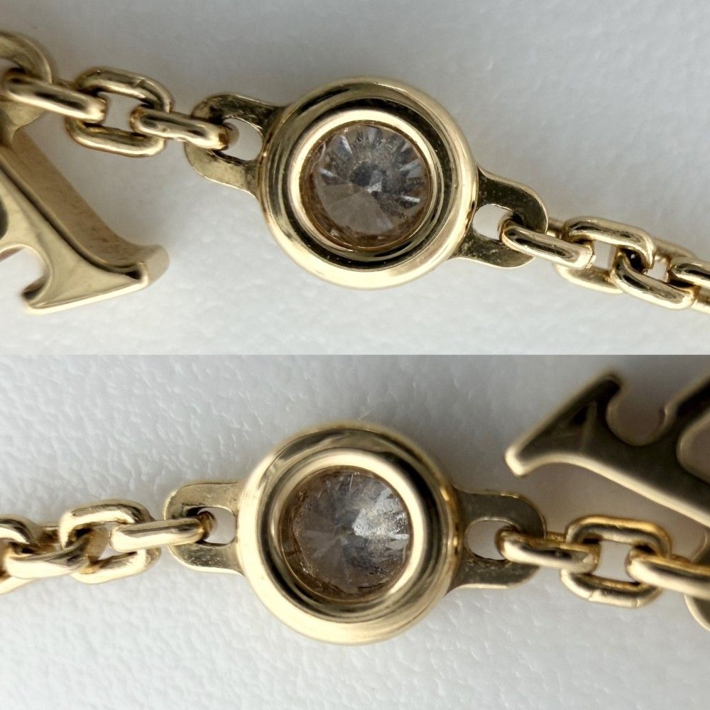 Louis Vuitton Necklace Monogram Pendant Idyle Blossom LV Adjustable Star 18k — view 5