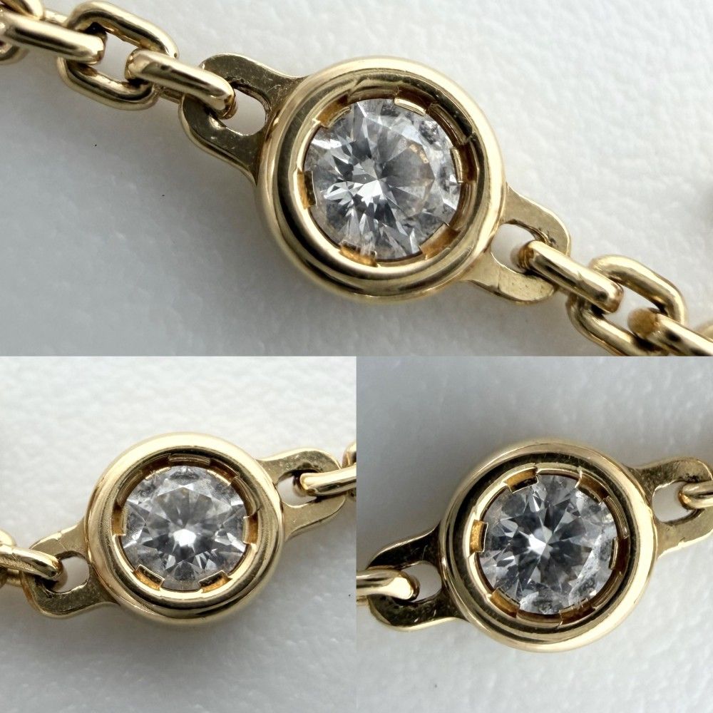 Louis Vuitton Necklace Monogram Pendant Idyle Blossom LV Adjustable Star 18k — view 4