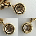 Louis Vuitton Earrings Idyll Blossom LV 18k YG 18k Yellow Gold Diamond 0.03 Ct — view 7