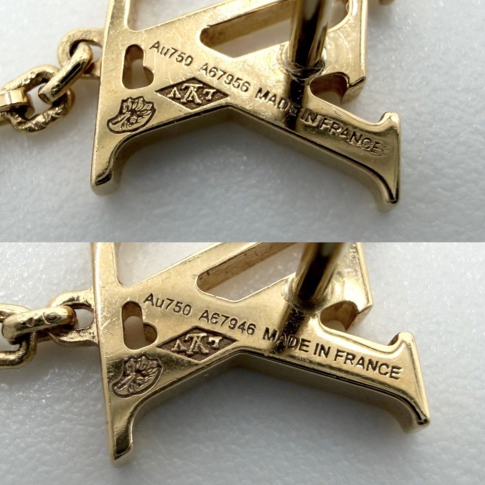 Louis Vuitton Earrings Idyll Blossom LV 18k YG 18k Yellow Gold Diamond 0.03 Ct — view 5