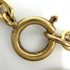 Chanel Necklace CC Logo Long Gold Plated — view 6