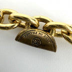 Chanel Necklace CC Logo Long Gold Plated — view 4