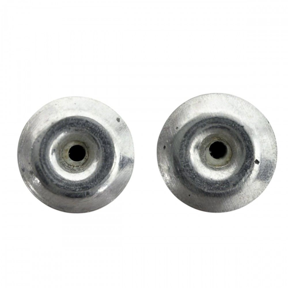 Chanel Earrings CC Logo Swing Rhinestone White Silver — view 4