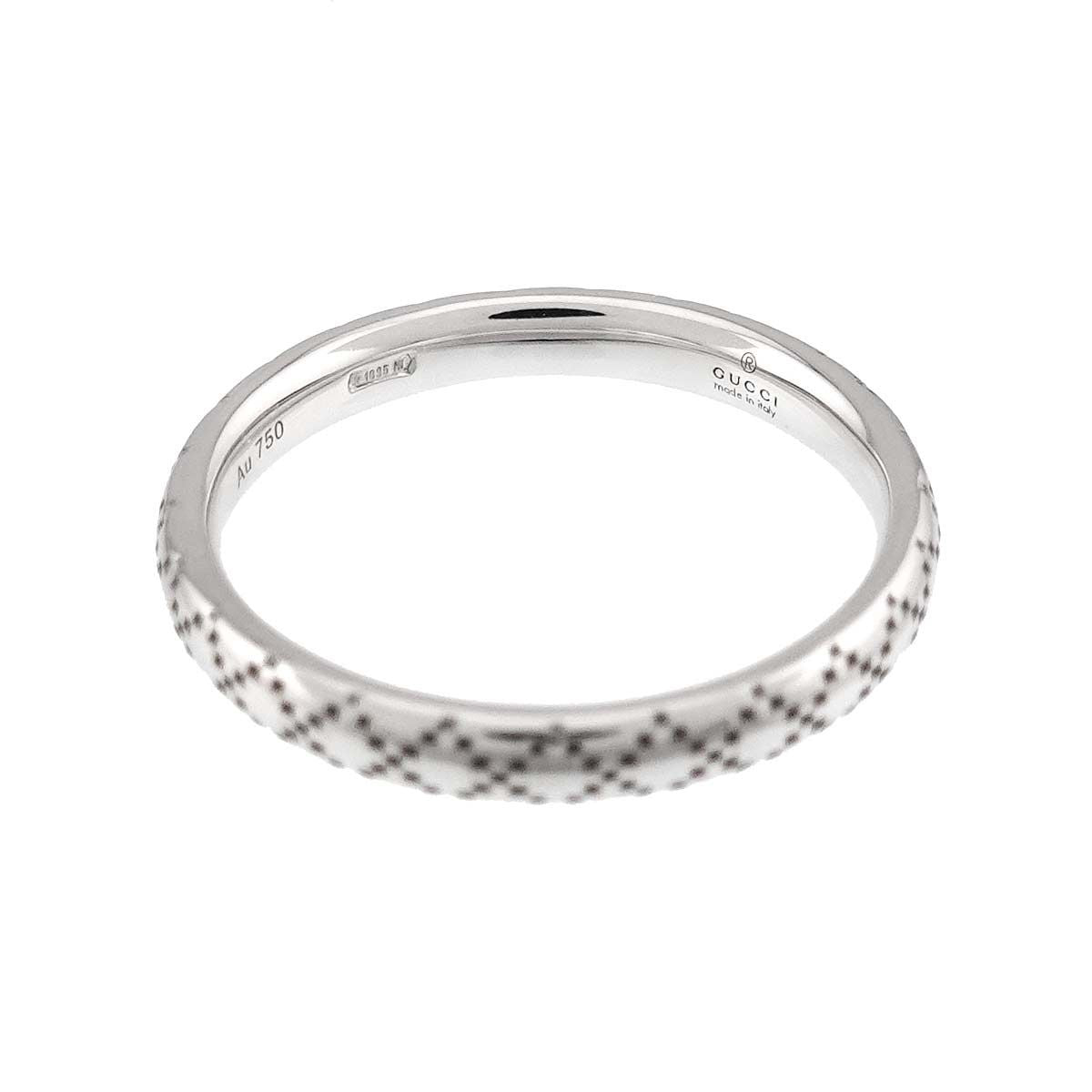 Gucci Diamantissima Ring 18k WG White Gold — view 5