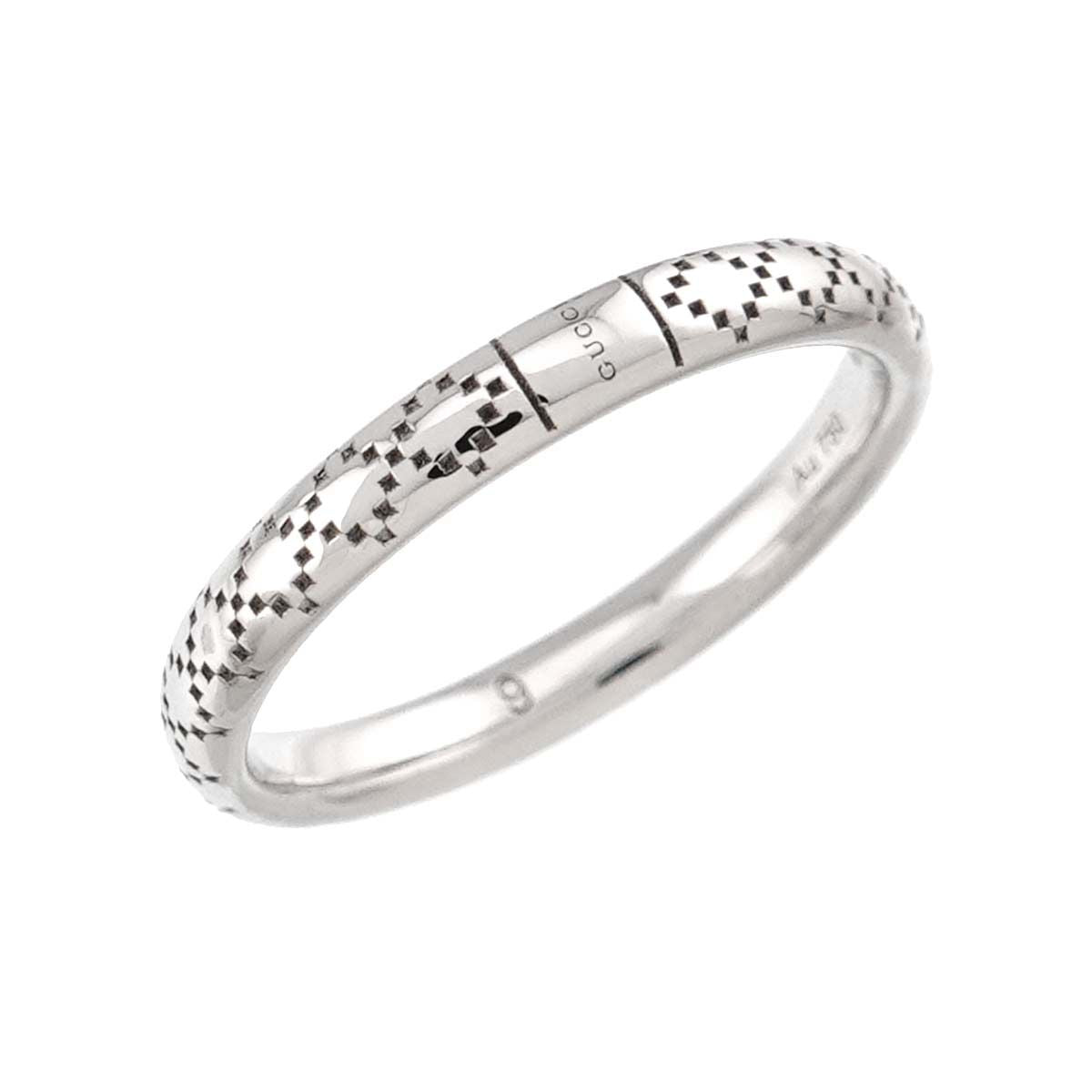 Gucci Diamantissima Ring 18k WG White Gold — view 6