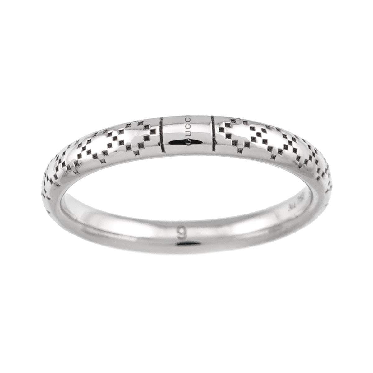 Gucci Diamantissima Ring 18k WG White Gold — view 2