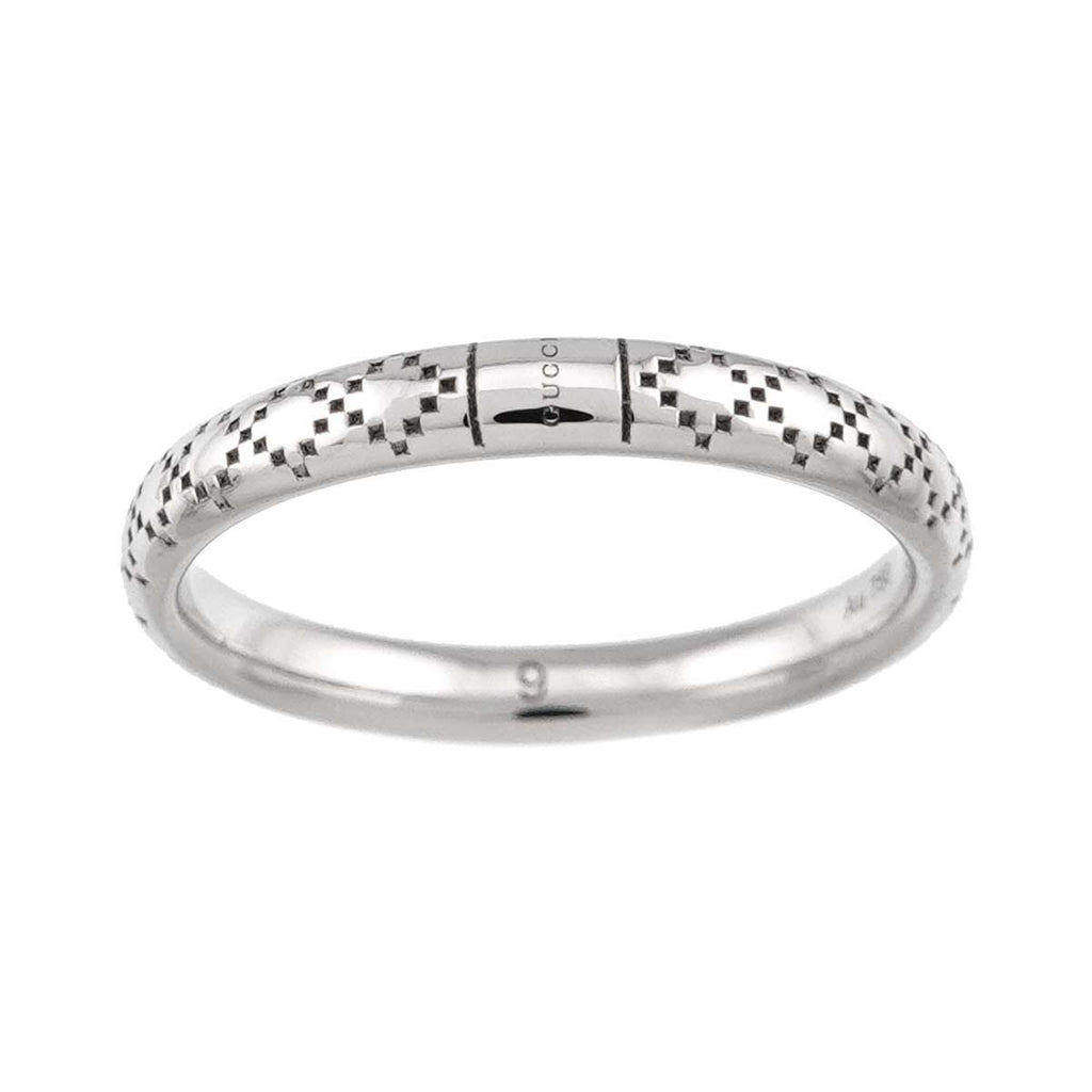 Gucci Diamantissima Ring 18k WG White Gold