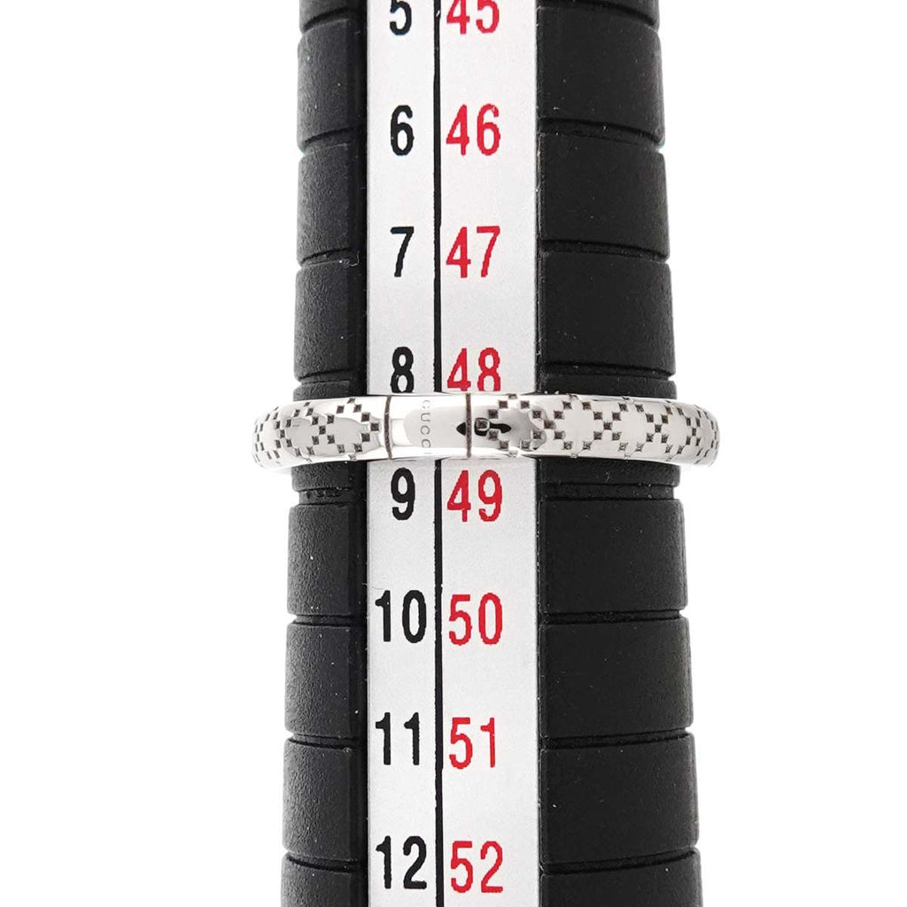 Gucci Diamantissima Ring 18k WG White Gold