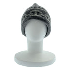 Hermes Heaven Cashmere Chaine D'ancre Motif Knit Cap L Gray Hat — view 2