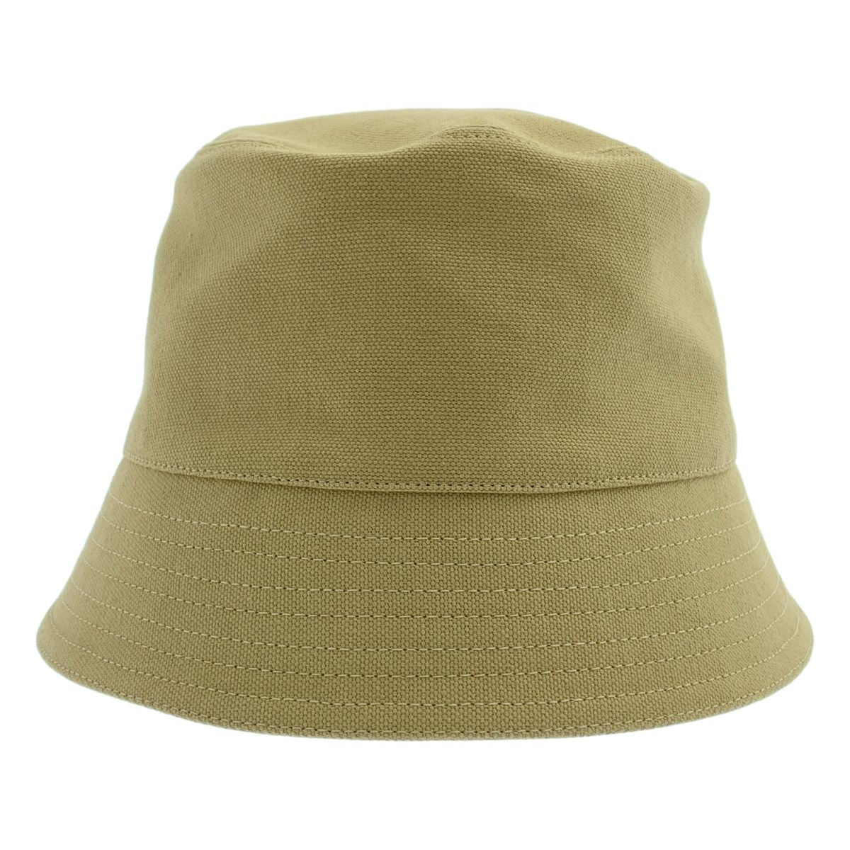 Loewe Paula's Ibiza Leather Logo Patch Bucket Hat 57 Beige — view 2