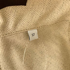 Loewe Paula's Ibiza Leather Logo Patch Bucket Hat 57 Beige — view 8