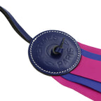 Hermes Paddock Flot Bag Charm Vache Hunter Agno Milo Blue — view 4