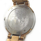 Versace Watch Pro Date Small Second Dual Time Display Sunray Silver Dial SS — view 4