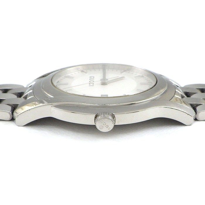 Gucci Watch Class Silver Dial Date SS Quartz Analog — view 2