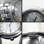 Gucci Watch Class Silver Dial Date SS Quartz Analog — view 8