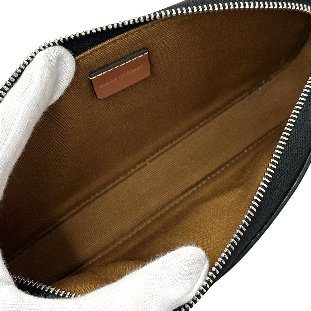 Celine Triomphe Shoulder Bag Horizontal Pouch Brown — view 3