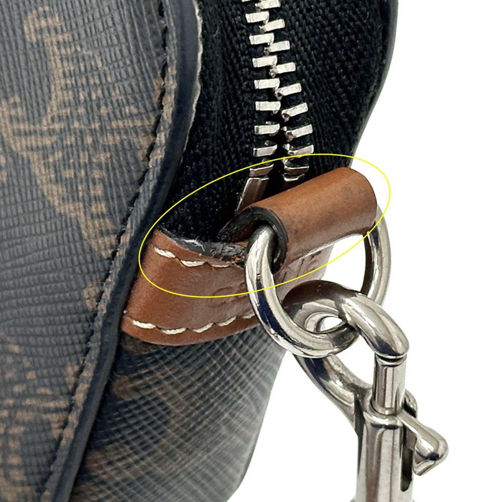 Celine Triomphe Shoulder Bag Horizontal Pouch Brown — view 8