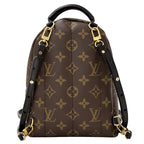 Louis Vuitton Monogram Backpack Palm Springs Mini Brown Black Compact — view 2
