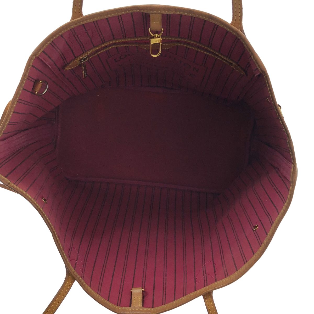 Louis Vuitton Neverfull MM Monogram Tote Brown — view 5