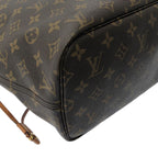 Louis Vuitton Neverfull MM Monogram Tote Brown — view 8