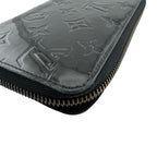Louis Vuitton Round Zip Wallet Vernis Black — view 4