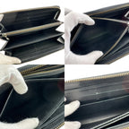 Louis Vuitton Round Zip Wallet Vernis Black — view 8