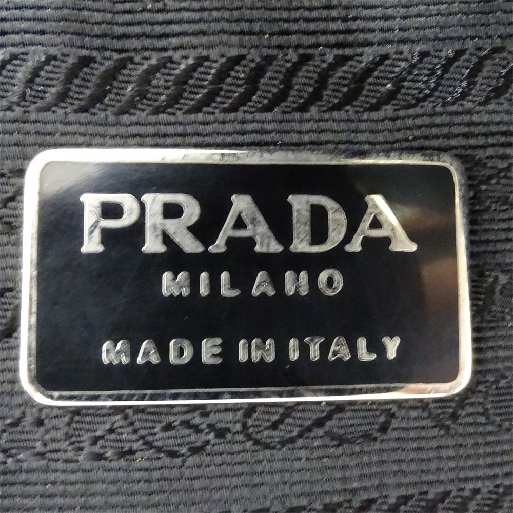 Prada Bag Handbag Tessuto Nylon Beads Black Going Out Adult Simple — view 6