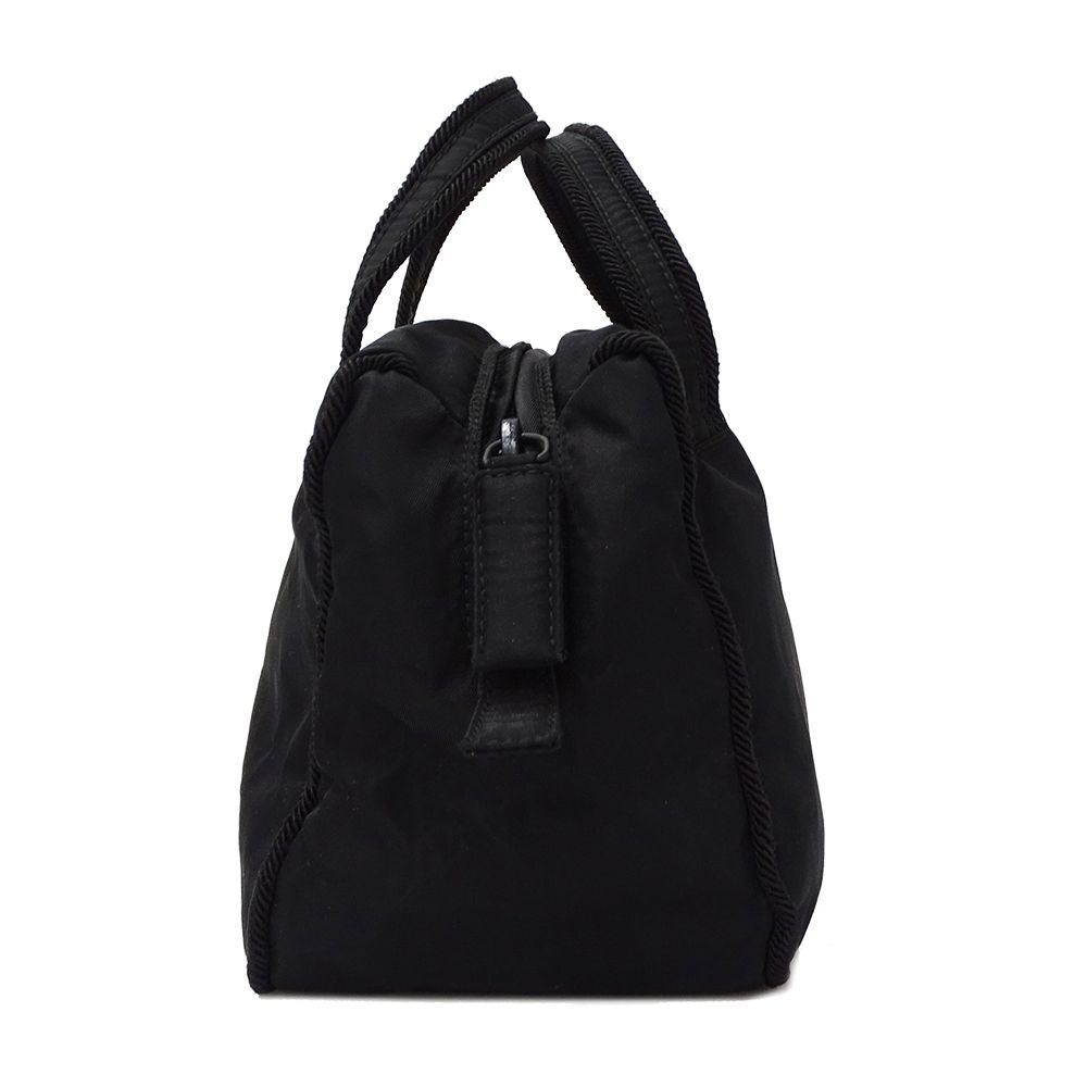 Prada Bag Handbag Tessuto Nylon Beads Black Going Out Adult Simple — view 4