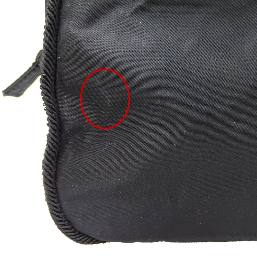 Prada Bag Handbag Tessuto Nylon Beads Black Going Out Adult Simple — view 9