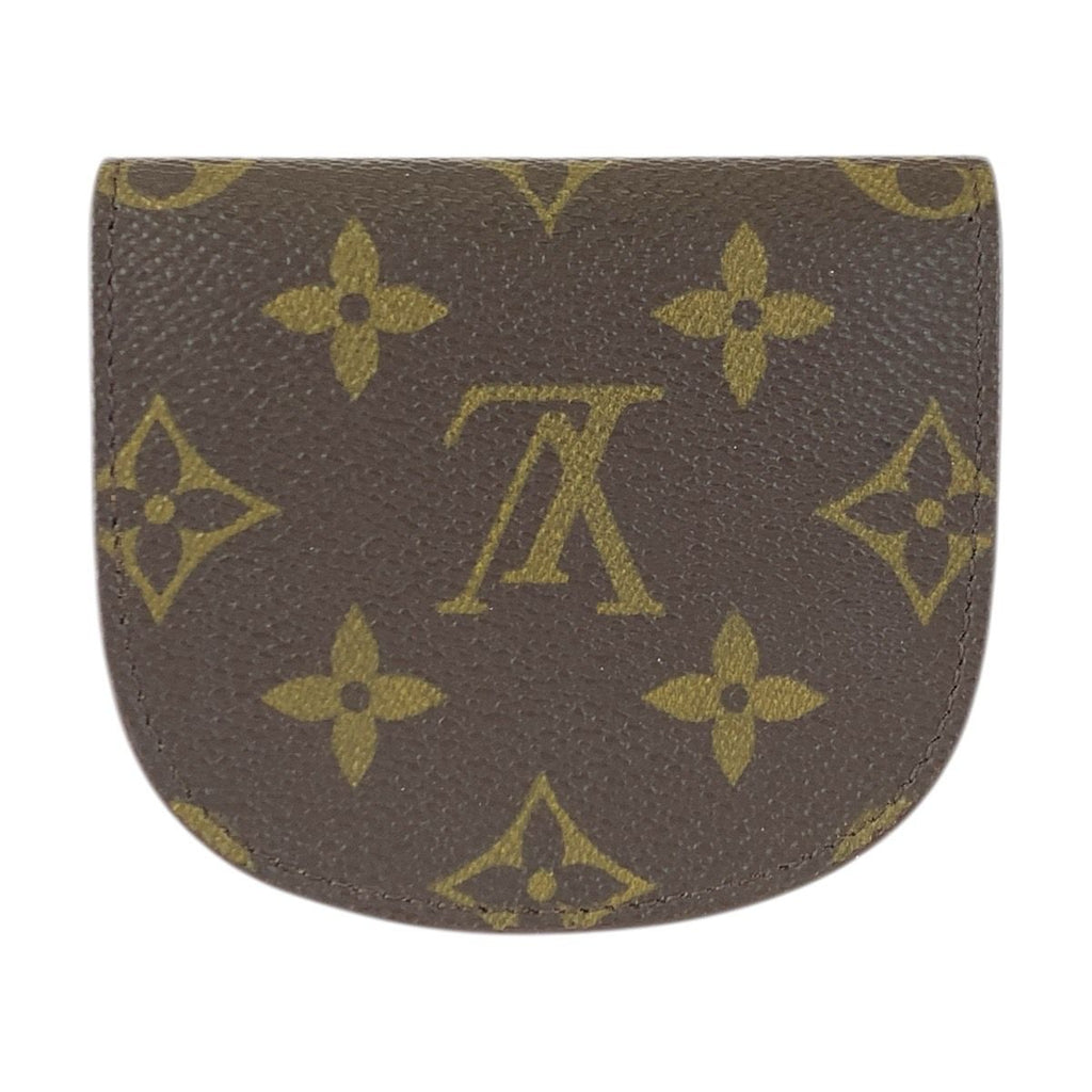 Louis Vuitton Monogram Porte-Monnaie Guse Brown Coin Purse — view 2