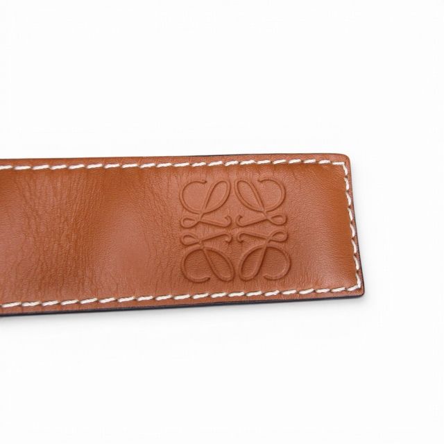 Loewe Slap Bracelet Anagram Tan Brown — view 2