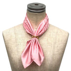 Hermes Pocket Chiff Pochette Faconnee Grand Carre Scarf Rose Pink — view 2