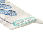 Hermes Twilly Scarf White — view 4
