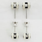 Hermes Earrings Pop Mini Joan Frepere Silver — view 4