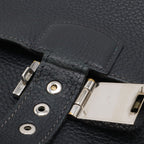 Hermes Sac a Depeches 38 Business Briefcase Document Purse Fjord Leather Navy — view 6