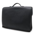 Hermes Sac a Depeches 38 Business Briefcase Document Purse Fjord Leather Navy — view 2
