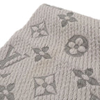 Louis Vuitton Logomania Scarf 94% Wool 6% Silk — view 6